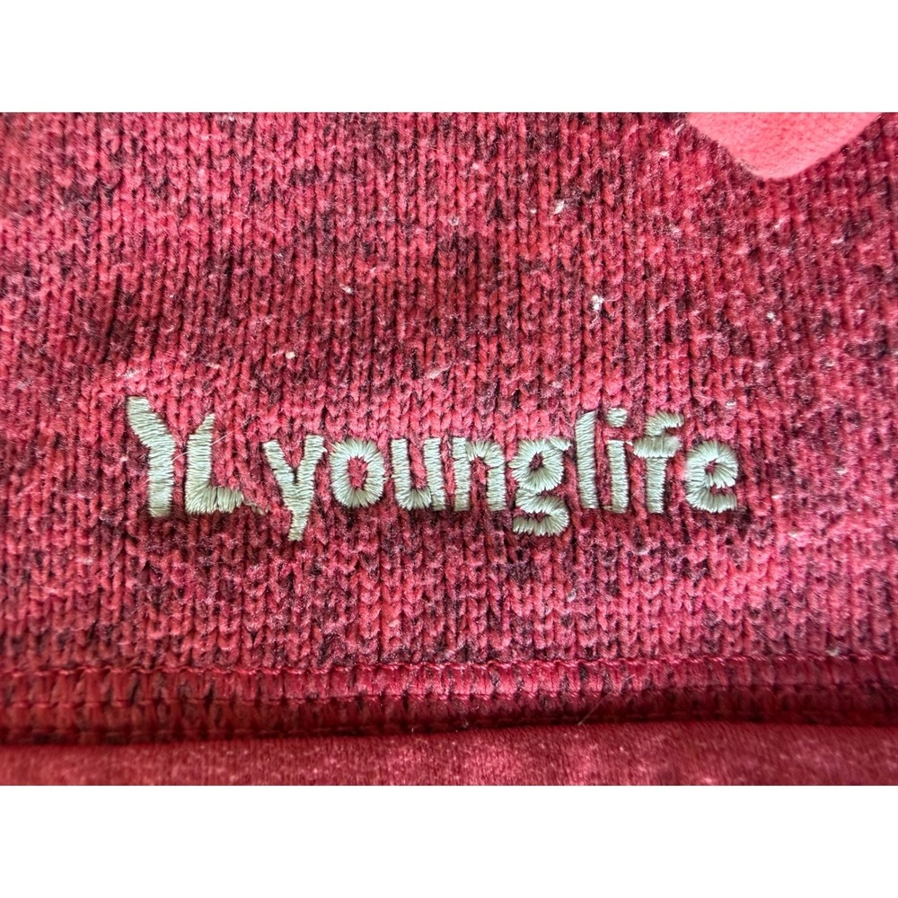 Patagonia Better Sweater Womens Small Pink 1/4 Zip Fleece Pullover Young Life - Picture 6 of 13